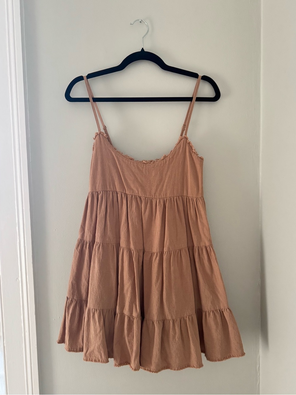 Brown Vestique Mini Dress